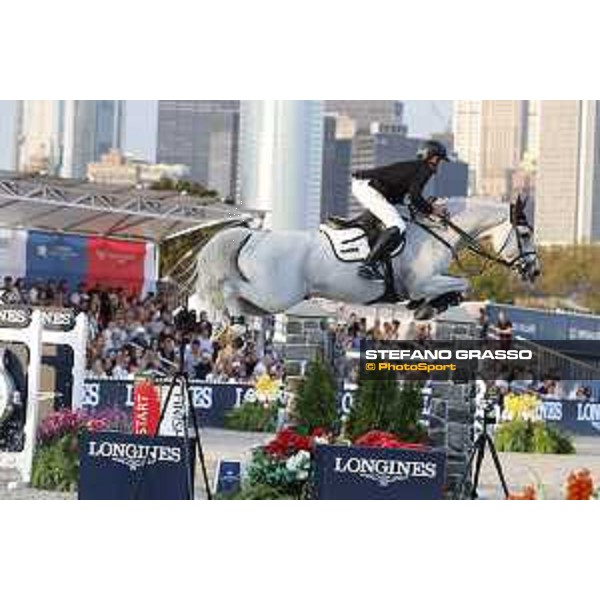 LGCT of New York - Grand Prix - Marcus Ehning (GER) on Cornado NRW - New York, Governors Island - 28 September 2019 - ph.Stefano Grasso/LGCT
