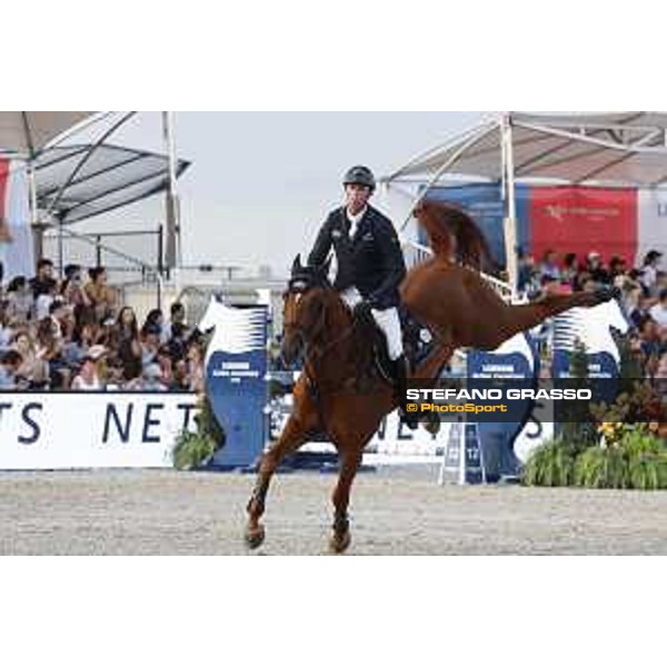 LGCT of New York - Grand Prix - Ben Maher (GBR) on Explosion W - New York, Governors Island - 28 September 2019 - ph.Stefano Grasso/LGCT