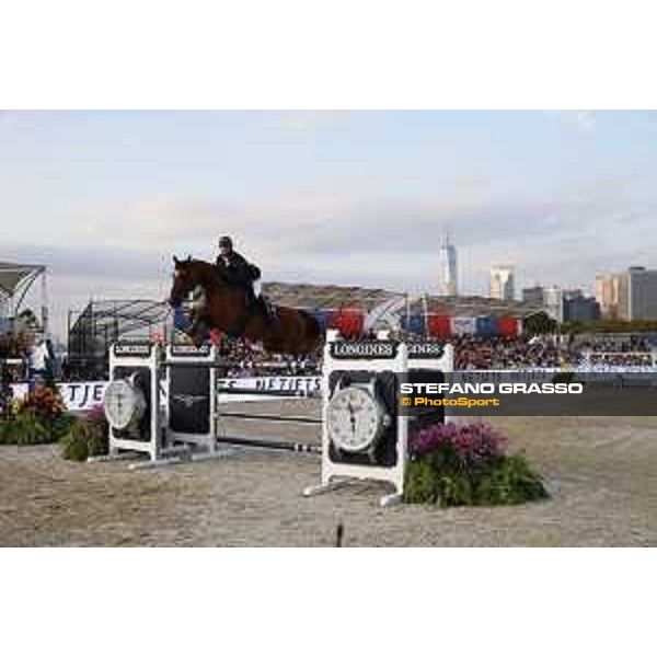 LGCT of New York - Grand Prix - Ben Maher (GBR) on Explosion W - New York, Governors Island - 28 September 2019 - ph.Stefano Grasso/LGCT