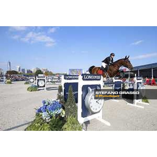 LGCT of New York - Grand Prix - Teddy Vlock (ISR) on Ricore Courcelle - New York, Governors Island - 28 September 2019 - ph.Stefano Grasso/LGCT
