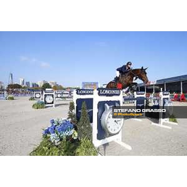 LGCT of New York - Grand Prix - Francois Mathy Jr (BEL) on Uno de la Roque - New York, Governors Island - 28 September 2019 - ph.Stefano Grasso/LGCT