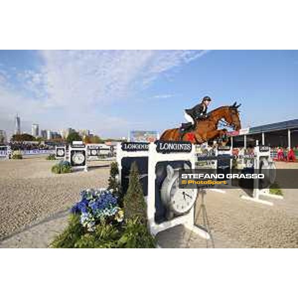 LGCT of New York - Grand Prix - Ben Maher (GBR) on Explosion W - New York, Governors Island - 28 September 2019 - ph.Stefano Grasso/LGCT