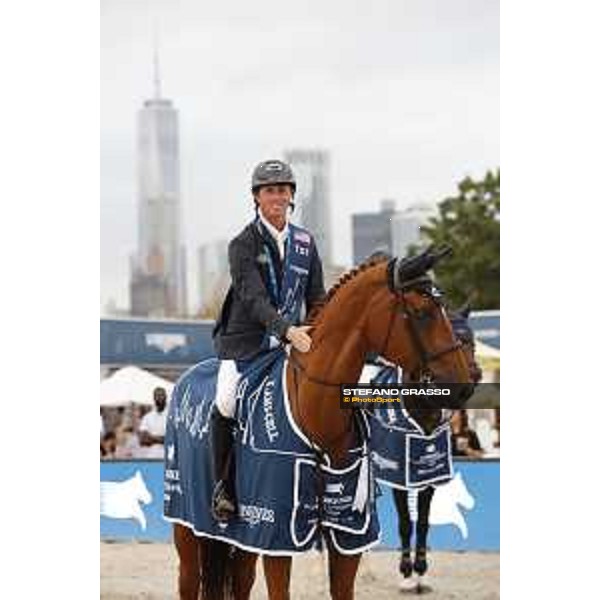 LGCT of New York - Grand Prix - Prize giving ceremony - Ben Maher (GBR) - New York, Governors Island - 29 September 2019 - ph.Stefano Grasso/LGCT