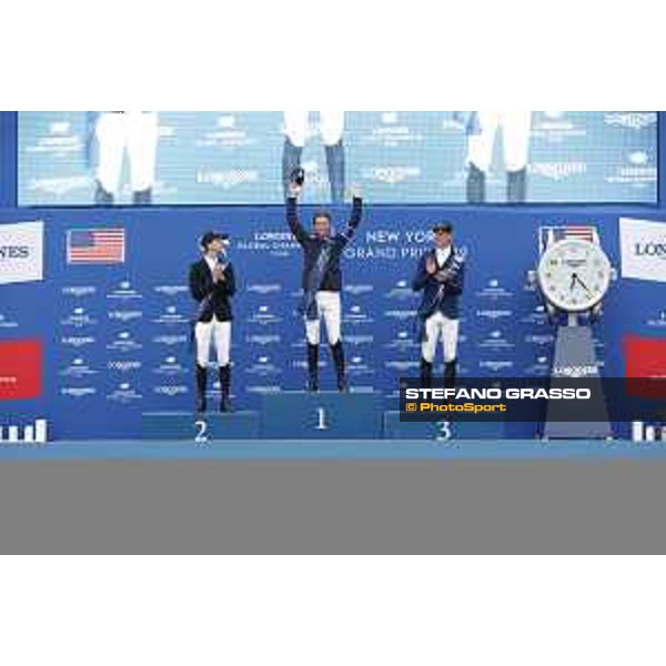 LGCT of New York - Overall standing - 1st Ben Maher (GBR), 2nd Pieter Devos (BEL), 3rd Daniel Deusser (GER) - New York, Governors Island - 29 September 2019 - ph.Stefano Grasso/LGCT