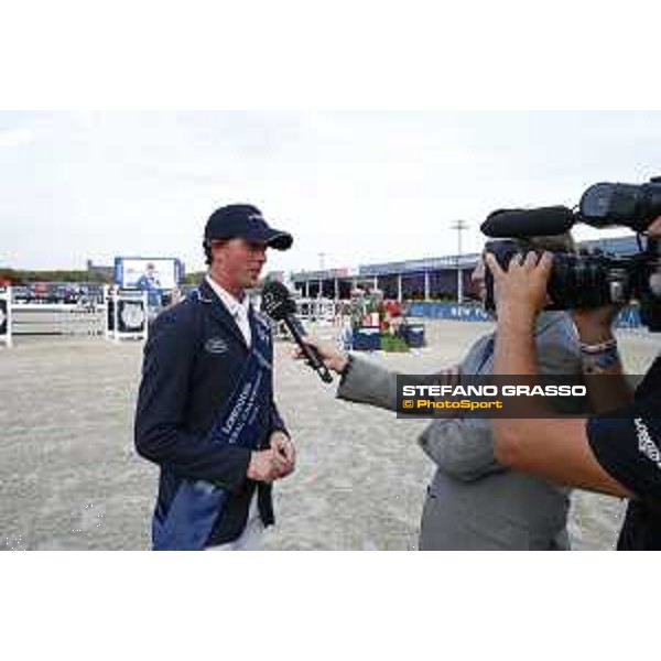 LGCT of New York - Grand Prix - Prize giving ceremony - Ben Maher (GBR) - New York, Governors Island - 29 September 2019 - ph.Stefano Grasso/LGCT