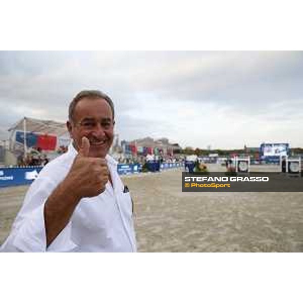 LGCT of New York - Grand Prix - Prize giving ceremony - Uliano Vezzani (Course Designer) - New York, Governors Island - 29 September 2019 - ph.Stefano Grasso/LGCT