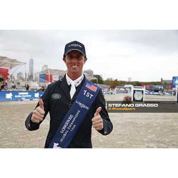 LGCT of New York - Grand Prix - Prize giving ceremony - Ben Maher (GBR) - New York, Governors Island - 29 September 2019 - ph.Stefano Grasso/LGCT
