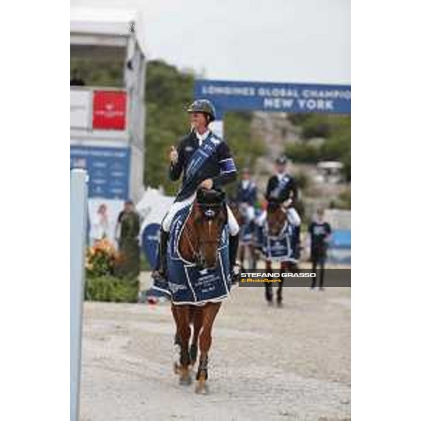 LGCT of New York - Overall standing - Prize giving ceremony - Ben Maher - New York, Governors Island - 29 September 2019 - ph.Stefano Grasso/LGCT
