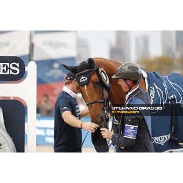 LGCT of New York - Overall standing - Prize giving ceremony - Ben Maher - New York, Governors Island - 29 September 2019 - ph.Stefano Grasso/LGCT