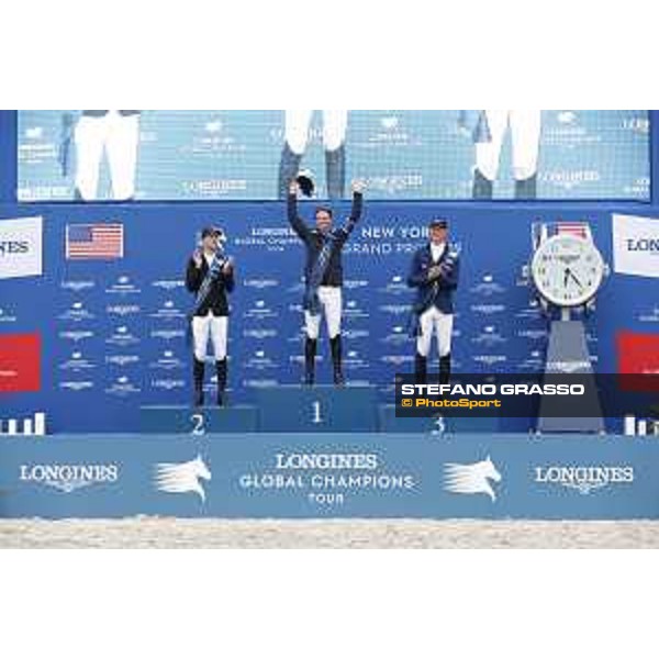 LGCT of New York - Overall standing - 1st Ben Maher (GBR), 2nd Pieter Devos (BEL), 3rd Daniel Deusser (GER) - New York, Governors Island - 29 September 2019 - ph.Stefano Grasso/LGCT