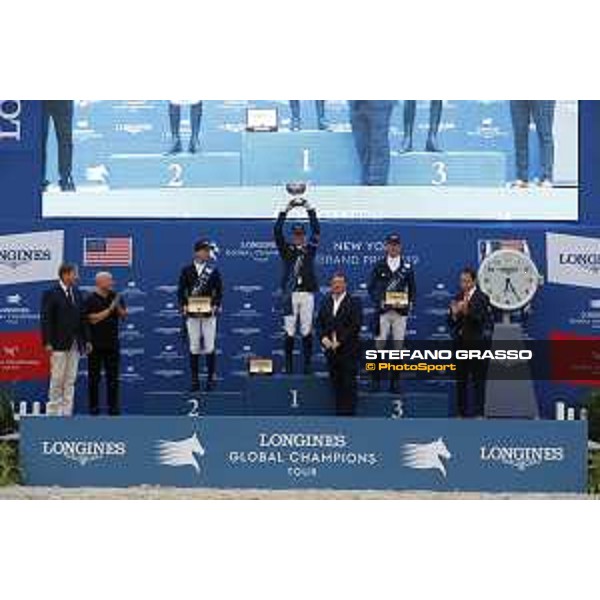 LGCT of New York - Overall standing - 1st Ben Maher (GBR), 2nd Pieter Devos (BEL), 3rd Daniel Deusser (GER) - New York, Governors Island - 29 September 2019 - ph.Stefano Grasso/LGCT
