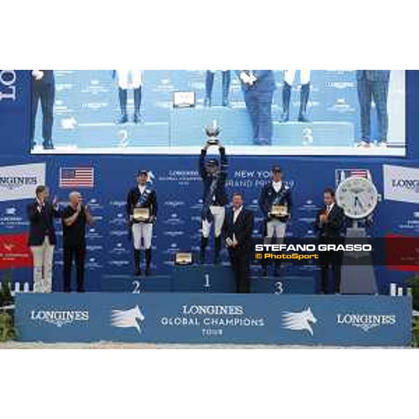 LGCT of New York - Overall standing - 1st Ben Maher (GBR), 2nd Pieter Devos (BEL), 3rd Daniel Deusser (GER) - New York, Governors Island - 29 September 2019 - ph.Stefano Grasso/LGCT