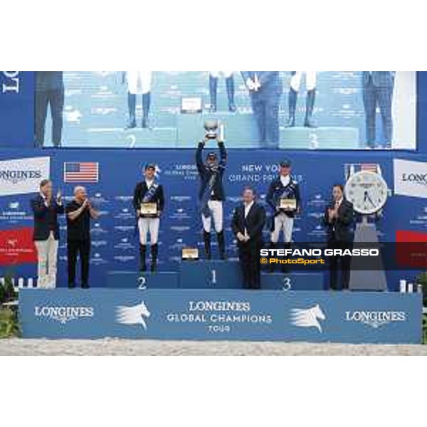 LGCT of New York - Overall standing - 1st Ben Maher (GBR), 2nd Pieter Devos (BEL), 3rd Daniel Deusser (GER) - New York, Governors Island - 29 September 2019 - ph.Stefano Grasso/LGCT