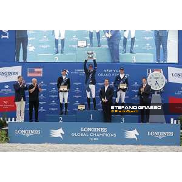 LGCT of New York - Overall standing - 1st Ben Maher (GBR), 2nd Pieter Devos (BEL), 3rd Daniel Deusser (GER) - New York, Governors Island - 29 September 2019 - ph.Stefano Grasso/LGCT