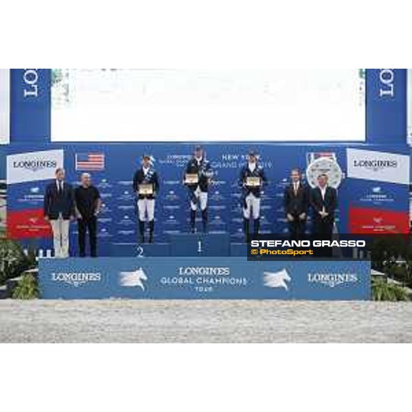 LGCT of New York - Overall standing - 1st Ben Maher (GBR), 2nd Pieter Devos (BEL), 3rd Daniel Deusser (GER) - New York, Governors Island - 29 September 2019 - ph.Stefano Grasso/LGCT
