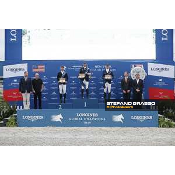 LGCT of New York - Overall standing - 1st Ben Maher (GBR), 2nd Pieter Devos (BEL), 3rd Daniel Deusser (GER) - New York, Governors Island - 29 September 2019 - ph.Stefano Grasso/LGCT