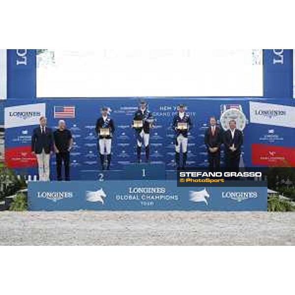 LGCT of New York - Overall standing - 1st Ben Maher (GBR), 2nd Pieter Devos (BEL), 3rd Daniel Deusser (GER) - New York, Governors Island - 29 September 2019 - ph.Stefano Grasso/LGCT