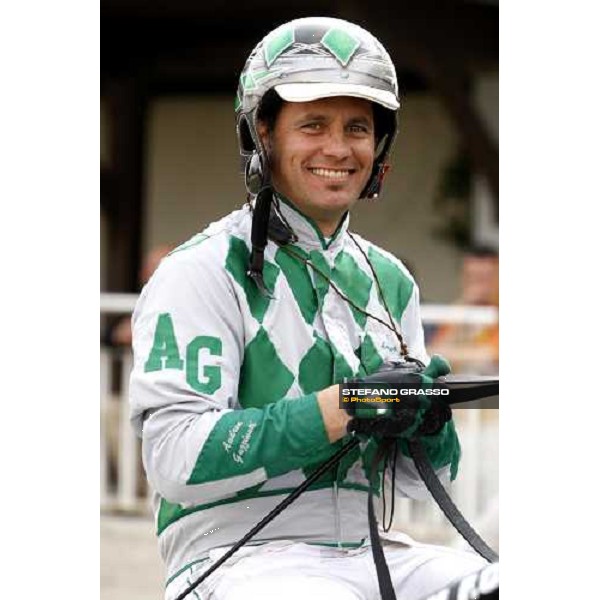 Andrea Guzzinati after winning the Gran Premio d\' Europa Milan, 25th april 2009 ph. Stefano Grasso