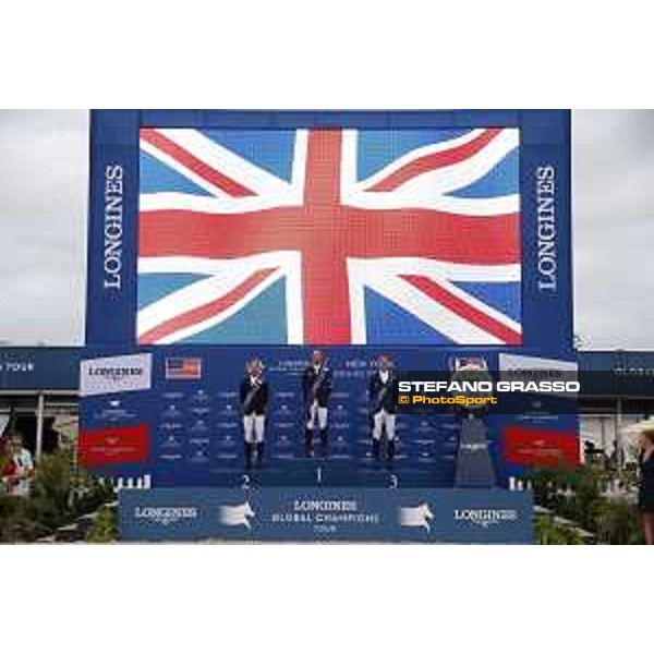 LGCT of New York - Overall standing - 1st Ben Maher (GBR), 2nd Pieter Devos (BEL), 3rd Daniel Deusser (GER) - New York, Governors Island - 29 September 2019 - ph.Stefano Grasso/LGCT