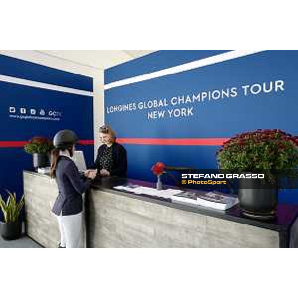 LGCT of NEW YORK - Vip restaurant - The welcome desk NEW YORK, Governors Island - 27 September 2019 - ph.Stefano Grasso/LGCT