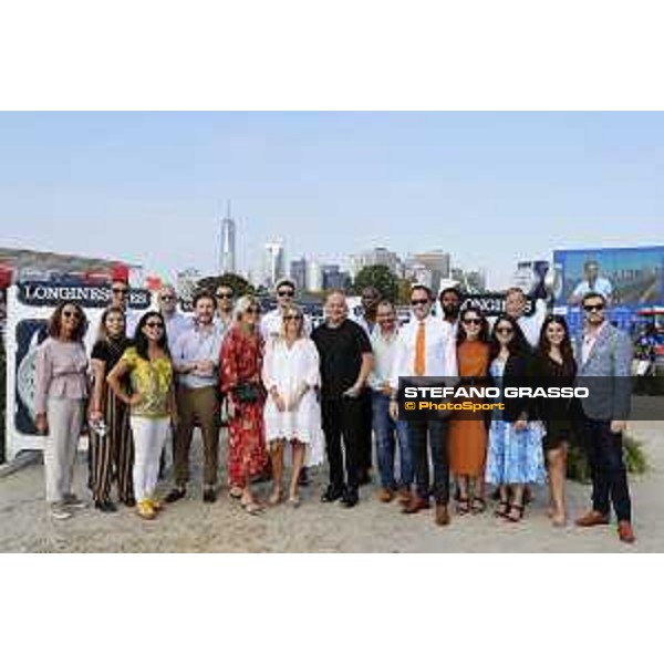 LGCT of NEW YORK - Group photo of Longines representatives USA and Andre Agassi NEW YORK, Governors Island - 28 September 2019 - ph.Stefano Grasso/LGCT