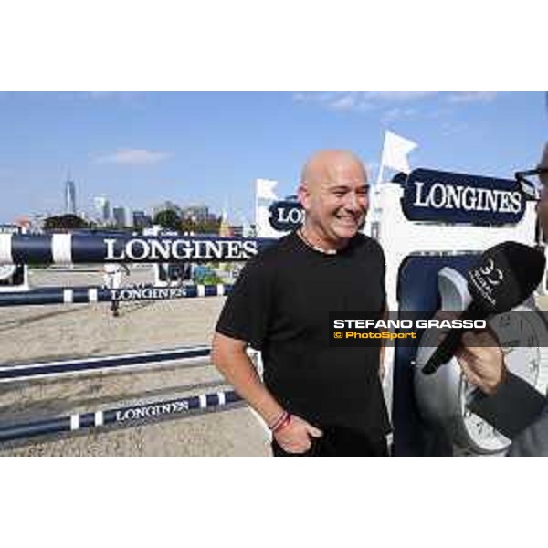 LGCT of NEW YORK - Andre Agassi, Longines Ambassador NEW YORK, Governors Island - 28 September 2019 - ph.Stefano Grasso/LGCT