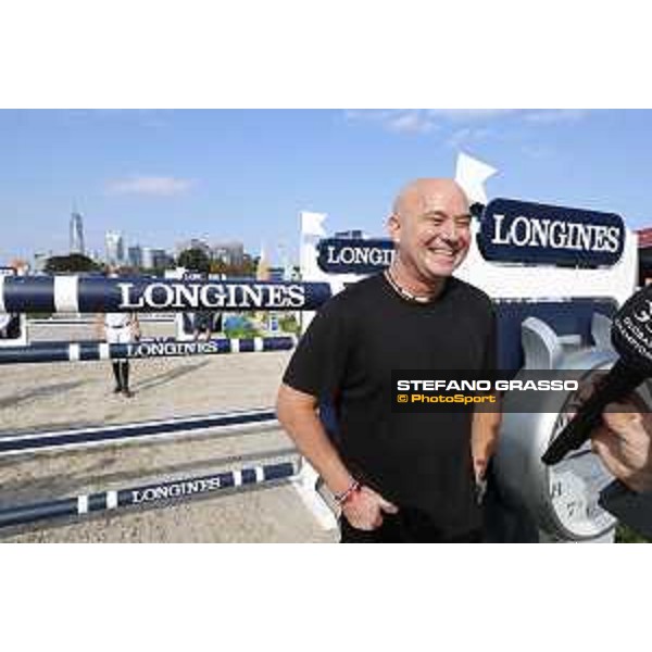 LGCT of NEW YORK - Andre Agassi, Longines Ambassador NEW YORK, Governors Island - 28 September 2019 - ph.Stefano Grasso/LGCT