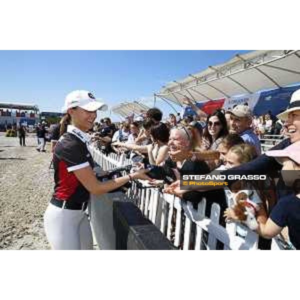 GCL of New York - Team New York Empire meets their fans before the start of GCL Final - New York, Governors Island - 28 September 2019 - ph.Stefano Grasso/GCL