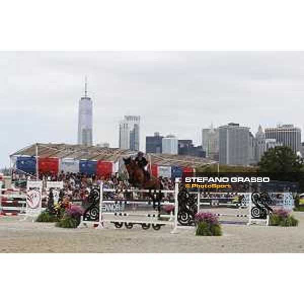 GCL of New York - Team New York Empire - Georgina Bloomberg (USA) on Quibelle - New York, Governors Island - 28 September 2019 - ph.Stefano Grasso/GCL