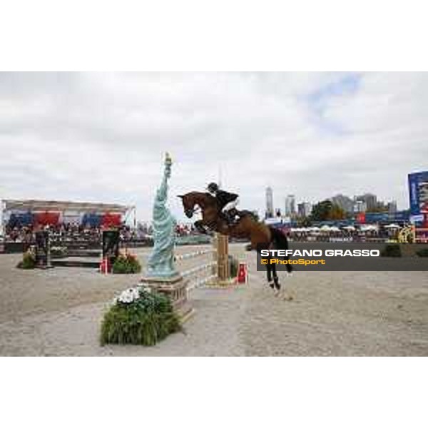 GCL of New York - Team New York Empire - Georgina Bloomberg (USA) on Quibelle - New York, Governors Island - 28 September 2019 - ph.Stefano Grasso/GCL