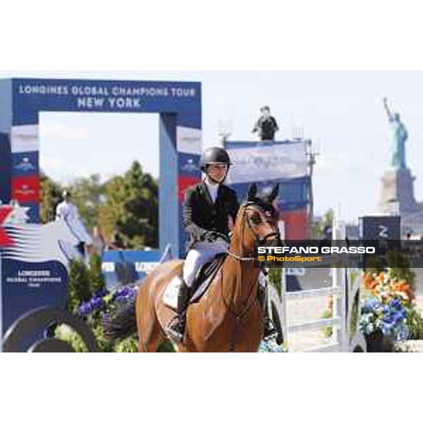 LGCT of NEW YORK - Georgina Bloomberg (USA) on Quibelle NEW YORK, Governors Island - 29 September 2019 - ph.Stefano Grasso/LGCT