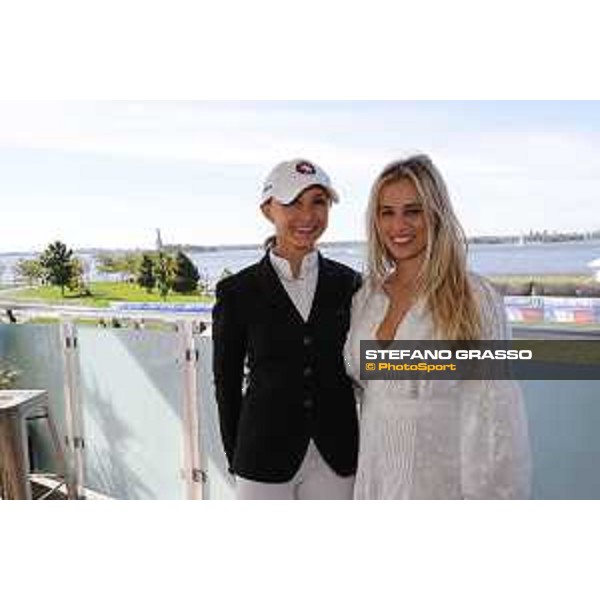 LGCT of NEW YORK - Georgina Bloomberg and friend NEW YORK, Governors Island - 29 September 2019 - ph.Stefano Grasso/LGCT