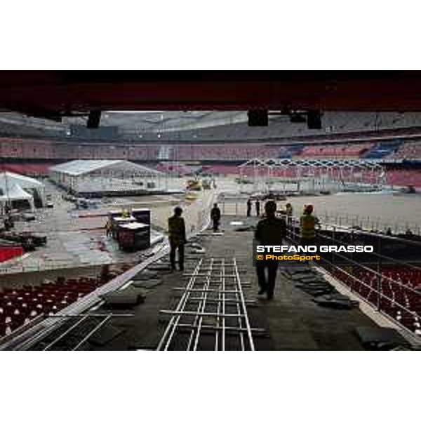 Working progress Beijing, Bird\'s Nest 10th October 2019 Ph.Stefano Grasso/LBM