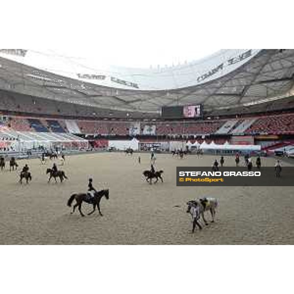 Warm up session Beijing, Bird\'s Nest 10th October 2019 Ph.Stefano Grasso/LBM