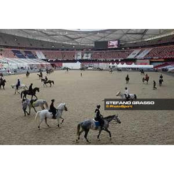 Warm up session Beijing, Bird\'s Nest 10th October 2019 Ph.Stefano Grasso/LBM