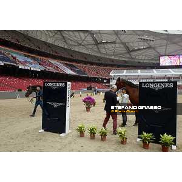 Vet inspection Beijing, Bird\'s Nest 11th October 2019 Ph.Stefano Grasso/LBM