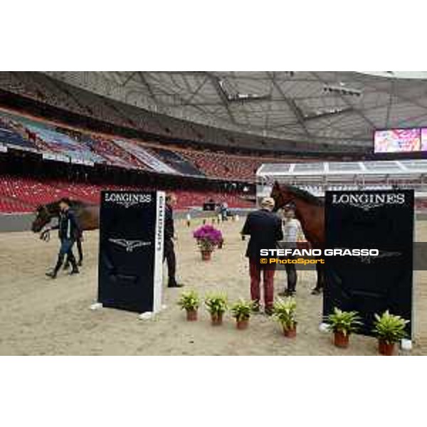 Vet inspection Beijing, Bird\'s Nest 11th October 2019 Ph.Stefano Grasso/LBM