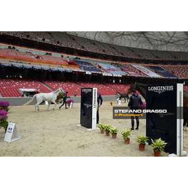 Vet inspection Beijing, Bird\'s Nest 11th October 2019 Ph.Stefano Grasso/LBM