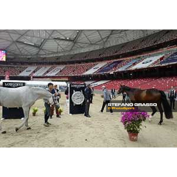 Vet inspection Beijing, Bird\'s Nest 11th October 2019 Ph.Stefano Grasso/LBM