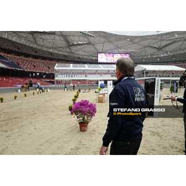 Vet inspection - Frank Kemperman Beijing, Bird\'s Nest 11th October 2019 Ph.Stefano Grasso/LBM