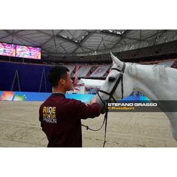 Vet inspection Beijing, Bird\'s Nest 11th October 2019 Ph.Stefano Grasso/LBM