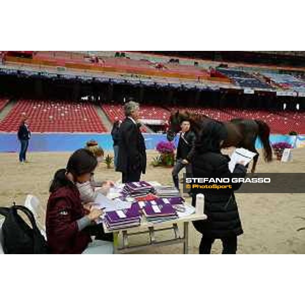 Vet inspection Beijing, Bird\'s Nest 11th October 2019 Ph.Stefano Grasso/LBM