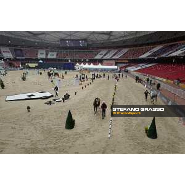 Vet inspection Beijing, Bird\'s Nest 11th October 2019 Ph.Stefano Grasso/LBM
