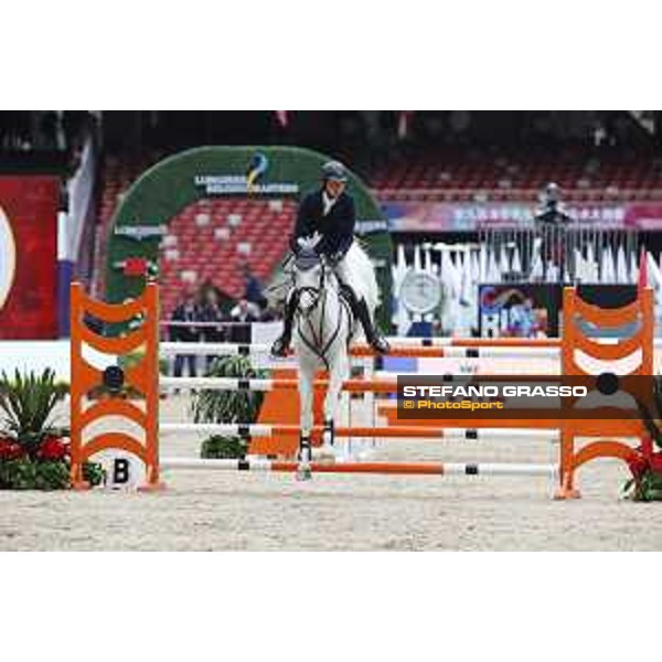 Martin Fuchs on Cogna du Vlist Z Beijing, Bird\'s Nest 11th October 2019 Ph.Stefano Grasso/LBM