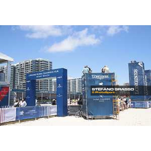 LGCT of Miami Beach - TV tower and blue arch - Miami Beach, South Beach - 18 April 2019 - ph.Stefano Grasso/LGCT