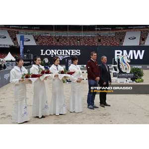 Prize giving ceremony - Michael Mronz and Ralf Hollenbach Beijing, Bird\'s Nest 12th October 2019 Ph.Stefano Grasso/LEBM