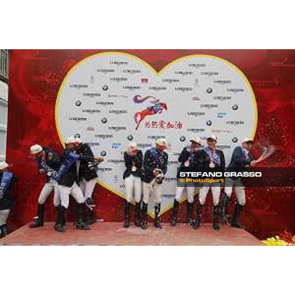 Team Competition Final - Group photo of Teams Beijing, Bird\'s Nest 12th October 2019 Ph.Stefano Grasso/LEBM