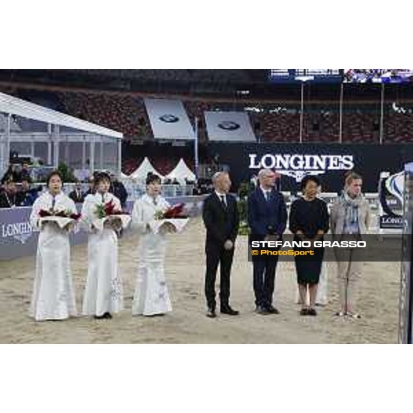 Vip attend the prize giving of Big Tour - Team Competition Beijing, Bird\'s Nest 12th October 2019 Ph.Stefano Grasso/LEBM