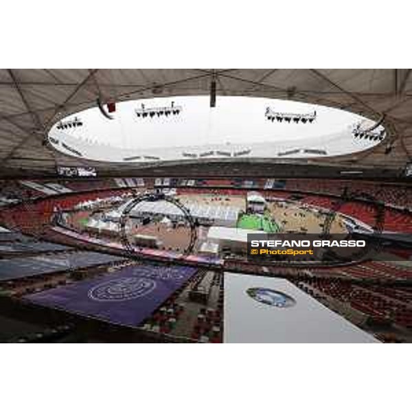 Wide view of the Arenas and Village at the Bird\'s Nest Beijing, Bird\'s Nest 13th October 2019 Ph.Stefano Grasso/LEBM