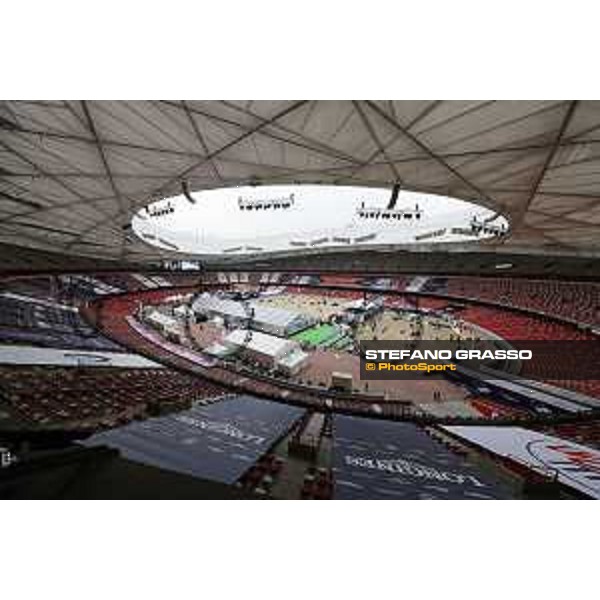 Wide view of the Arenas and Village at the Bird\'s Nest Beijing, Bird\'s Nest 13th October 2019 Ph.Stefano Grasso/LEBM